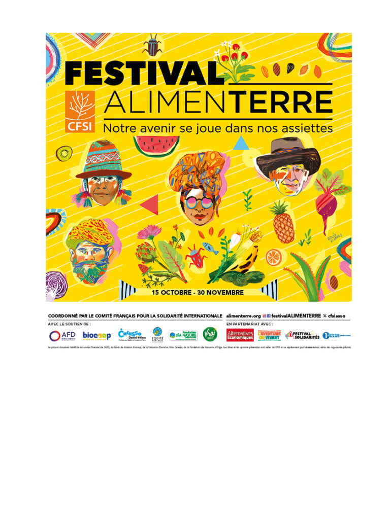 15 octobre - 30 novembre 2024 : le festival ALIMENTERRE est lancé !